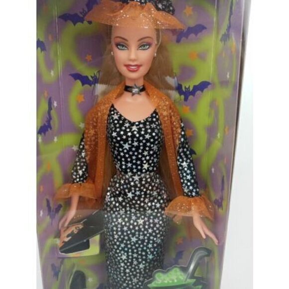 Barbie Halloween Enchantress Vintage Collectable  Doll 2003 Mattel #B6269 New - Picture 3 of 16